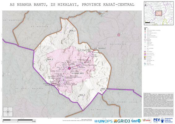 Microplanning: Nsanga-Bantu, Mikalayi, Kananga, Kasai-Central, COD (2025)