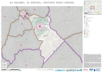 Microplanning: Kalombo, Muetshi, Kananga, Kasai-Central, COD (2025)
