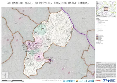 Microplanning: Kasongo-Mule, Muetshi, Kananga, Kasai-Central, COD (2025)