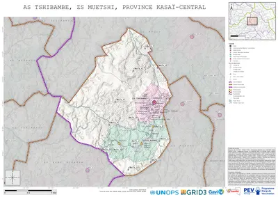 Microplanning: Tshibambe, Muetshi, Kananga, Kasai-Central, COD (2025)