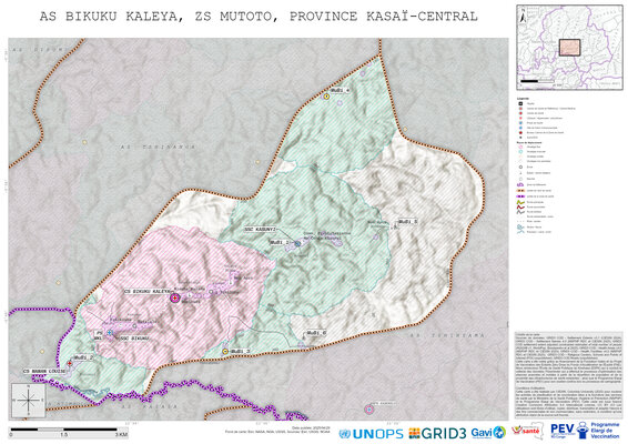 Microplanning: Bikuku-Kaleya, Mutoto, Kananga, Kasai-Central, COD (2025)
