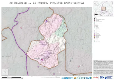 Microplanning: Dilembue-1, Mutoto, Kananga, Kasai-Central, COD (2025)
