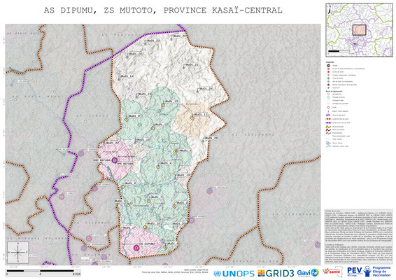 Microplanning: Dipumu, Mutoto, Kananga, Kasai-Central, COD (2025)