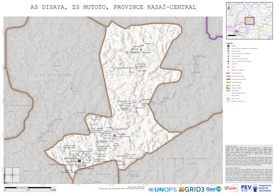 A: Disaya, Mutoto, Kananga, Kasai-Central, COD (2025)