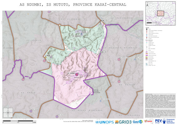 Microplanning: Ndumbi, Mutoto, Kananga, Kasai-Central, COD (2025)