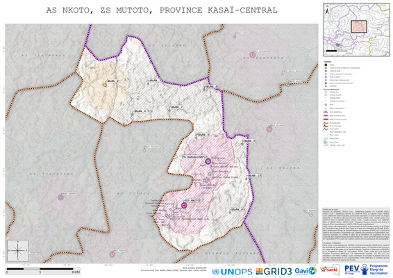Microplanning: Nkoto, Mutoto, Kananga, Kasai-Central, COD (2025)