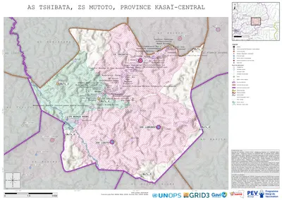 Microplanning: Tshibata, Mutoto, Kananga, Kasai-Central, COD (2025)