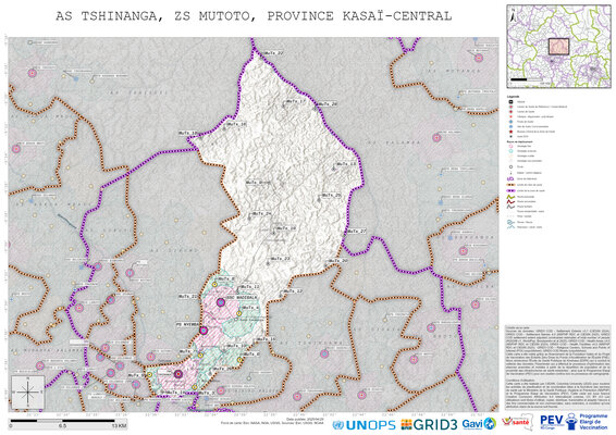 Microplanning: Tshinanga, Mutoto, Kananga, Kasai-Central, COD (2025)