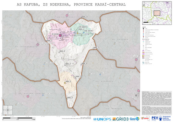 Microplanning: Kafuba, Ndekesha, Kananga, Kasai-Central, COD (2025)