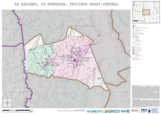 Microplanning: Kaluebo, Ndekesha, Kananga, Kasai-Central, COD (2025)