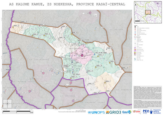 Microplanning: Kalume-Kamue, Ndekesha, Kananga, Kasai-Central, COD (2025)