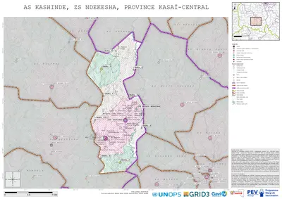 Microplanning: Kashinde, Ndekesha, Kananga, Kasai-Central, COD (2025)