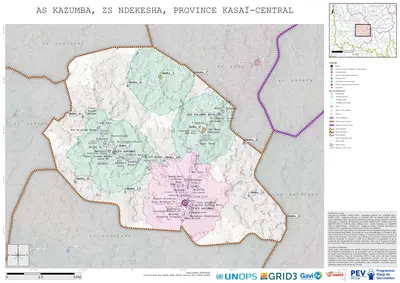 Microplanning: Kazumba, Ndekesha, Kananga, Kasai-Central, COD (2025)