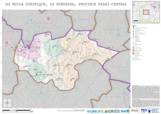 Microplanning: Muila-Dominique, Ndekesha, Kananga, Kasai-Central, COD (2025)