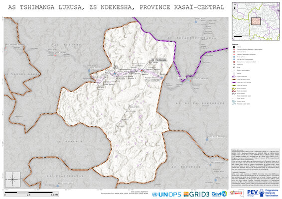 A: Tshimanga-Lukusa, Ndekesha, Kananga, Kasai-Central, COD (2025)