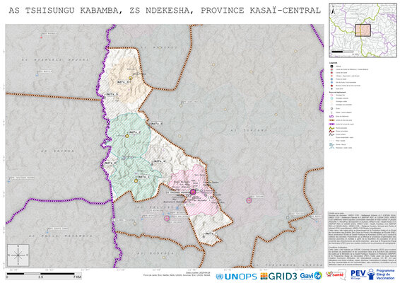 Microplanning: Tshisungu-Kabamba, Ndekesha, Kananga, Kasai-Central, COD (2025)