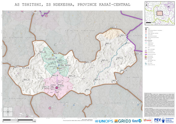 Microplanning: Tshitshi, Ndekesha, Kananga, Kasai-Central, COD (2025)