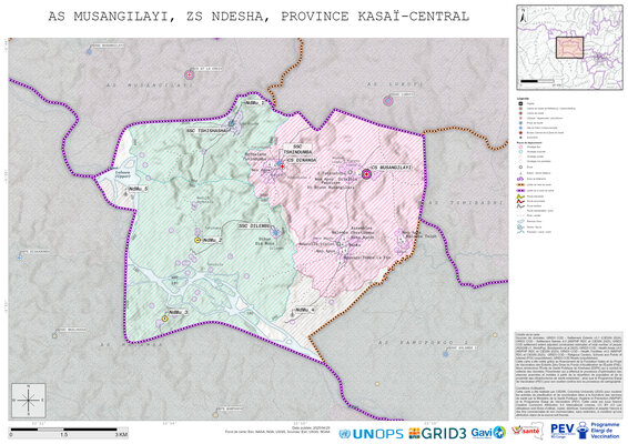 Microplanning: Musangilayi, Ndesha, Kananga, Kasai-Central, COD (2025)