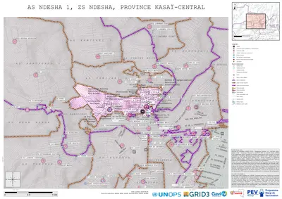 Microplanning: Ndesha-1, Ndesha, Kananga, Kasai-Central, COD (2025)