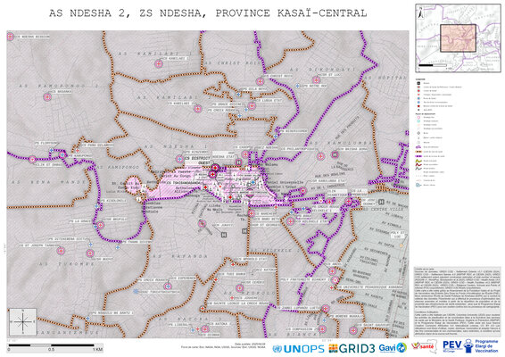 Microplanning: Ndesha-2, Ndesha, Kananga, Kasai-Central, COD (2025)