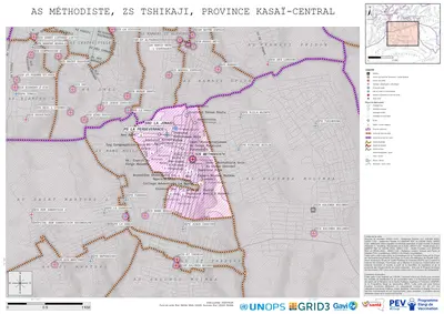 Microplanning: Mthodiste, Tshikaji, Kananga, Kasai-Central, COD (2025)