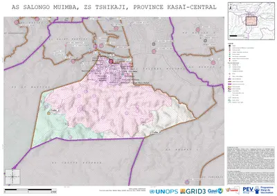 Microplanning: Salongo-Muimba, Tshikaji, Kananga, Kasai-Central, COD (2025)