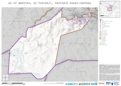 A: St-Martyrs, Tshikaji, Kananga, Kasai-Central, COD (2025)