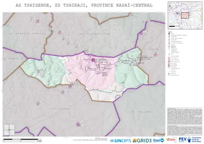 Microplanning: Tshisenge, Tshikaji, Kananga, Kasai-Central, COD (2025)