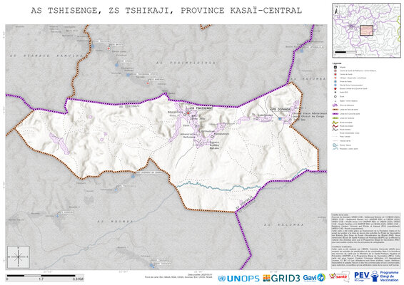 A: Tshisenge, Tshikaji, Kananga, Kasai-Central, COD (2025)