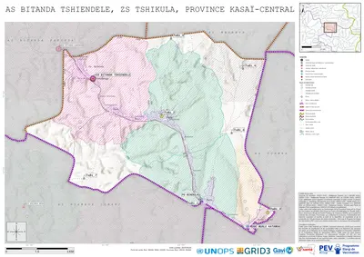 Microplanning: Bitanda-Tshiendele, Tshikula, Kananga, Kasai-Central, COD (2025)