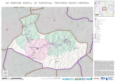 Microplanning: Kamuina-Nsapo, Tshikula, Kananga, Kasai-Central, COD (2025)