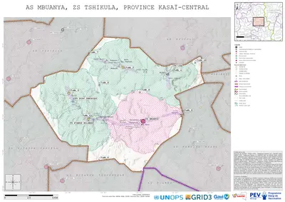 Microplanning: Mbuanya, Tshikula, Kananga, Kasai-Central, COD (2025)