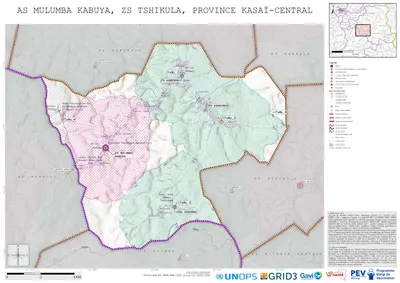 Microplanning: Mulumba-Kabuya, Tshikula, Kananga, Kasai-Central, COD (2025)
