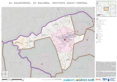 Microplanning: Kalendende, Kalomba, Luiza, Kasai-Central, COD (2025)