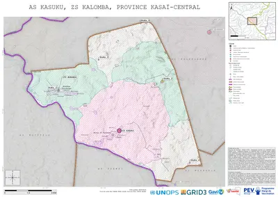 Microplanning: Kasuku, Kalomba, Luiza, Kasai-Central, COD (2025)