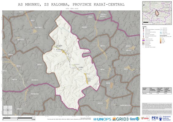 Comprehensive Dtp1: Mbunku, Kalomba, Luiza, Kasai-Central, COD (2025)