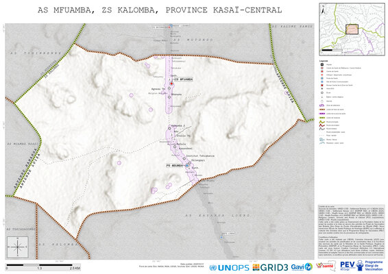 A: Mfuamba, Kalomba, Luiza, Kasai-Central, COD (2025)