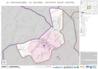 Microplanning: Tshiasagombe, Kalomba, Luiza, Kasai-Central, COD (2025)