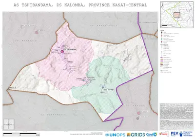 Microplanning: Tshibandama, Kalomba, Luiza, Kasai-Central, COD (2025)