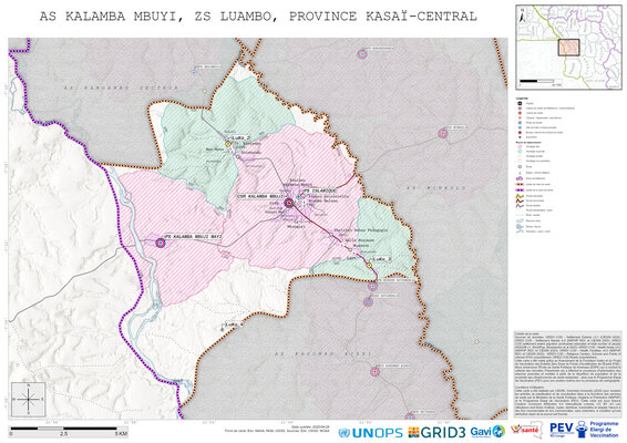 Microplanning: Kalamba-Mbuyi, Luambo, Luiza, Kasai-Central, COD (2025)