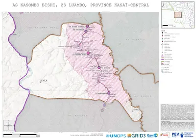 Microplanning: Kasombo-Bishi, Luambo, Luiza, Kasai-Central, COD (2025)