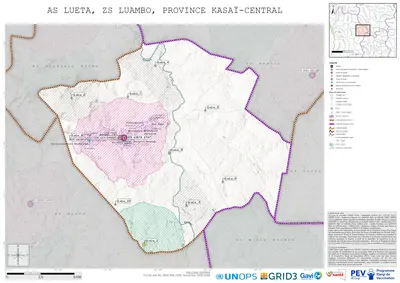 Microplanning: Lueta, Luambo, Luiza, Kasai-Central, COD (2025)