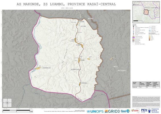 Comprehensive Dtp1: Makonde, Luambo, Luiza, Kasai-Central, COD (2025)
