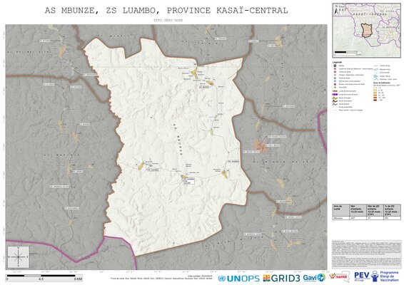 Comprehensive Dtp1: Mbunze, Luambo, Luiza, Kasai-Central, COD (2025)