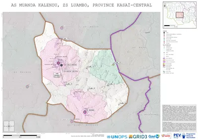 Microplanning: Muanda-Kalendu, Luambo, Luiza, Kasai-Central, COD (2025)