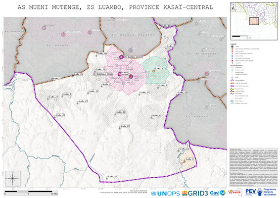Microplanning: Mueni-Mutenge, Luambo, Luiza, Kasai-Central, COD (2025)