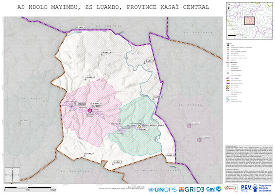 Microplanning: Ndolo-Mayimbu, Luambo, Luiza, Kasai-Central, COD (2025)
