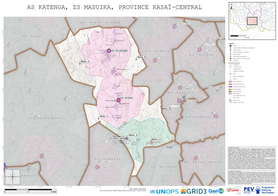 Microplanning: Katenga, Masuika, Luiza, Kasai-Central, COD (2025)