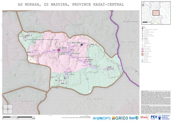 Microplanning: Mukasa, Masuika, Luiza, Kasai-Central, COD (2025)