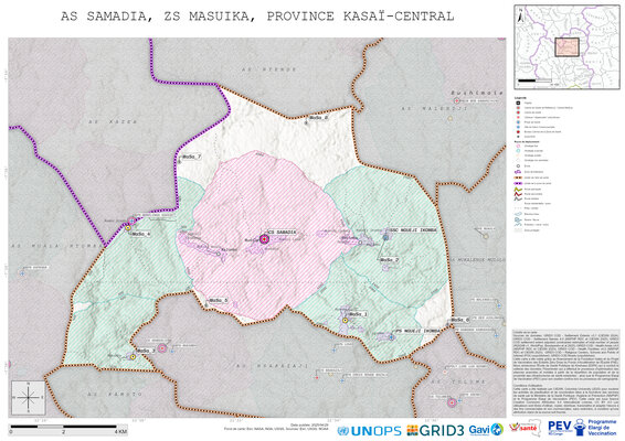 Microplanning: Samadia, Masuika, Luiza, Kasai-Central, COD (2025)